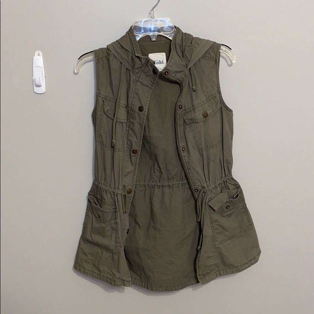 Trench coat vest!